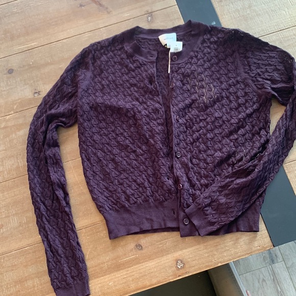 Wilfred Sweaters - Wilfred joffrion cropped cardigan